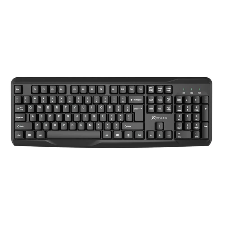 Xtrike ME Wiered Key Board XT-KB-229-AR